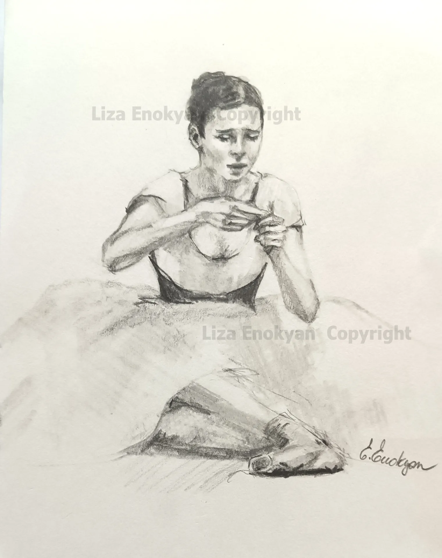 Detail Ballerina · 2022 · 15×20 cm