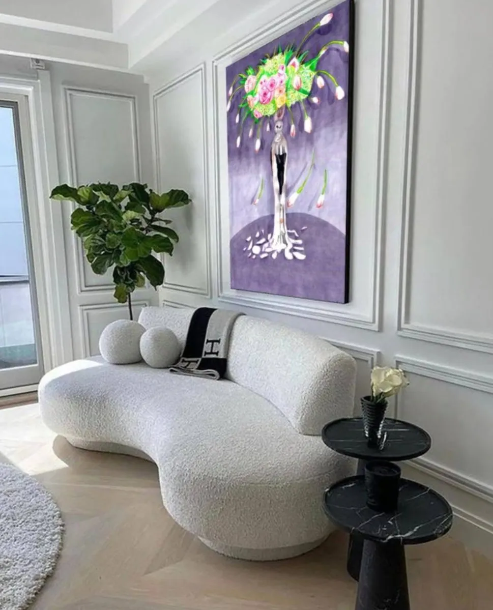 Painting Original Elegant , 折扣畫圖片 — Katwrina Golban, paper — 4