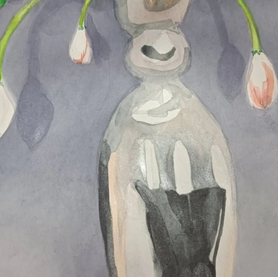 Painting Original Elegant , 折扣畫圖片 — Katwrina Golban, paper — 3