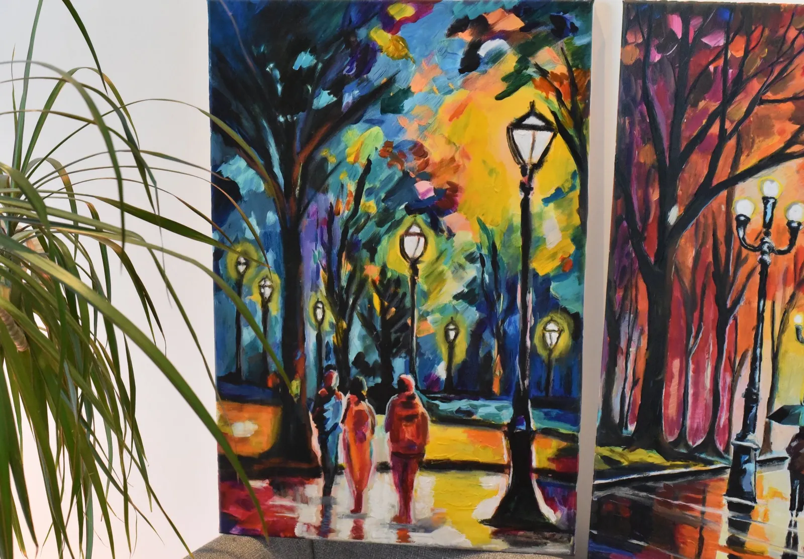 Promenade Rendezvous (framed) — 2