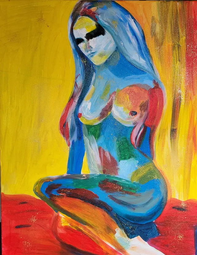 She is art
