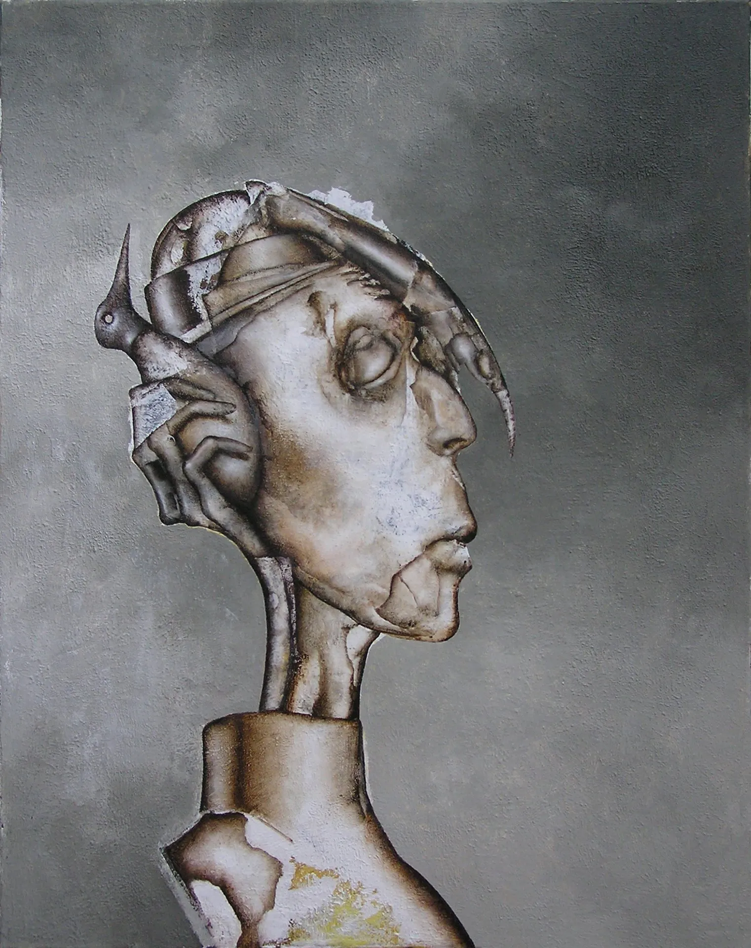 Les Misérables III · 2017 · 40×50 cm