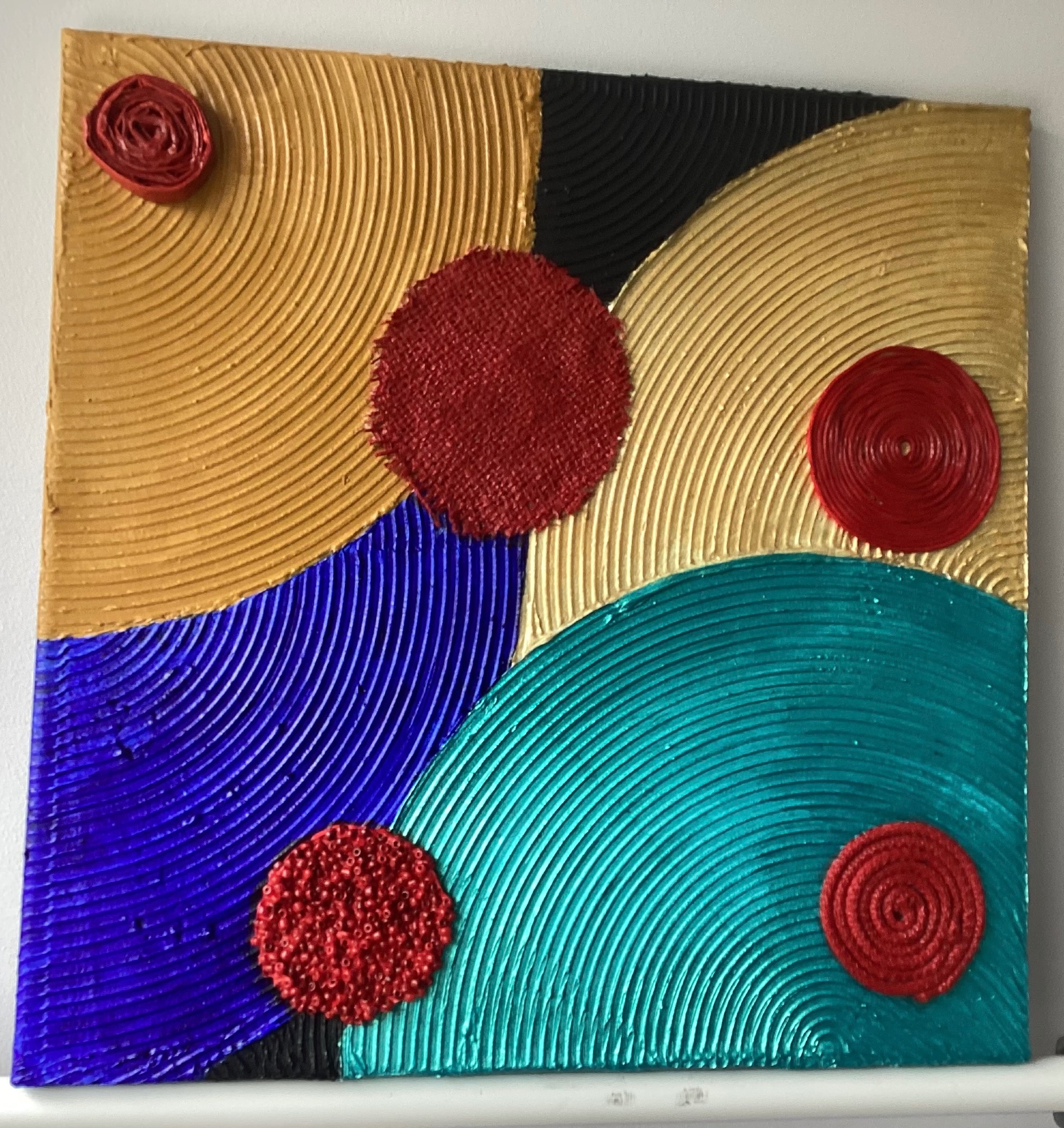 Textured abstract