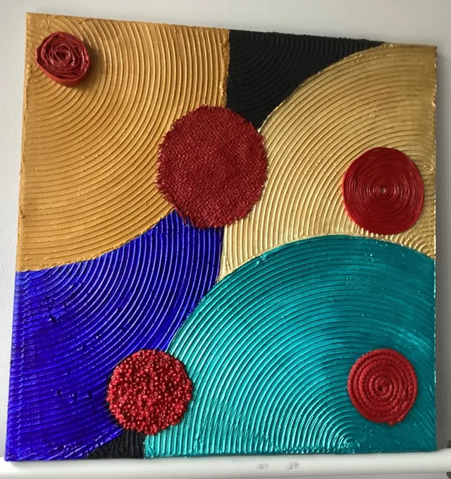 Textured abstract