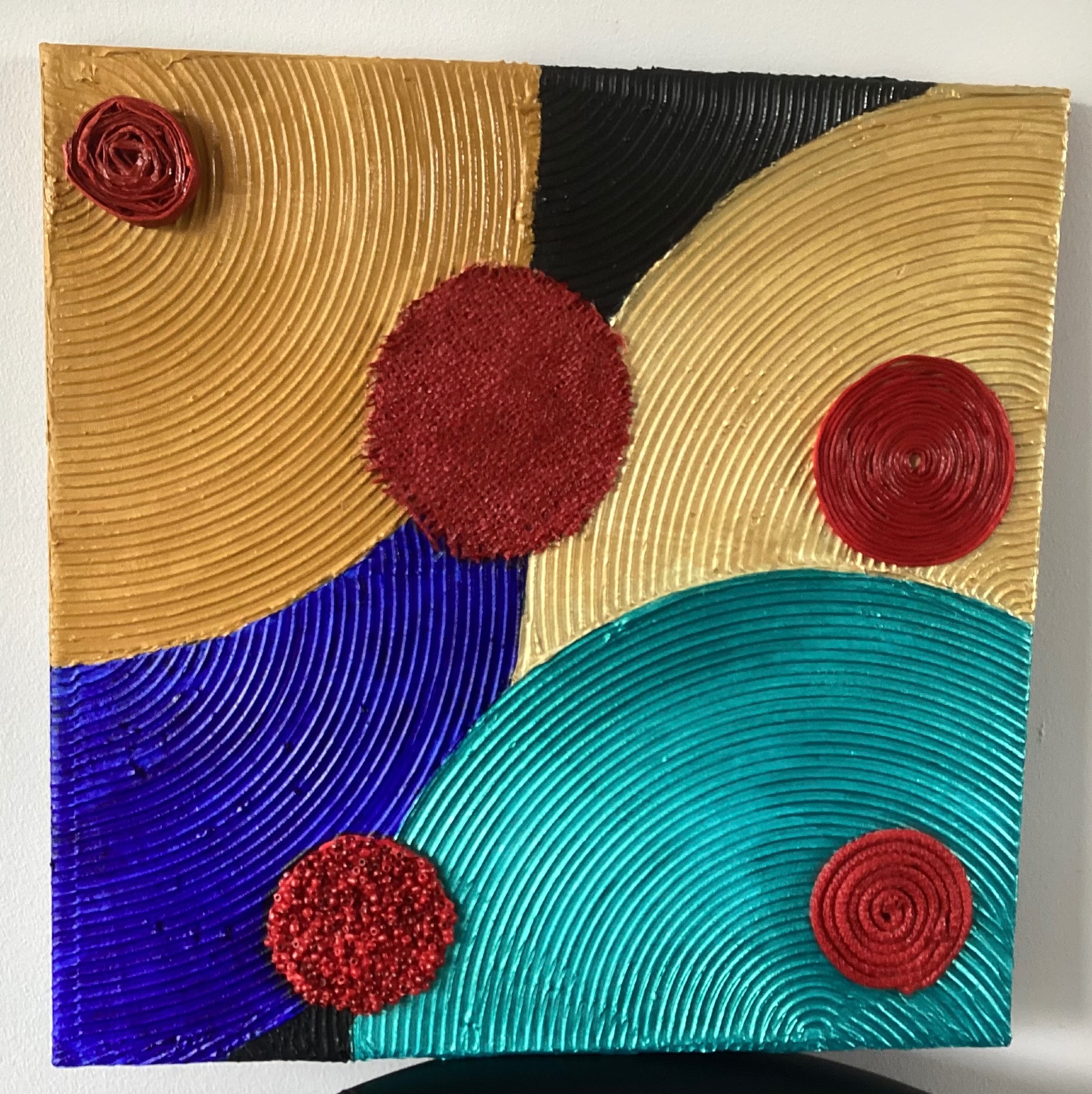 Textured abstract