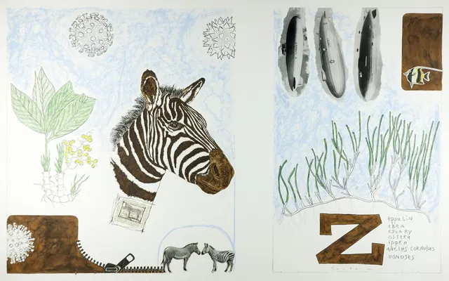 Alphabet Drawing (Z)