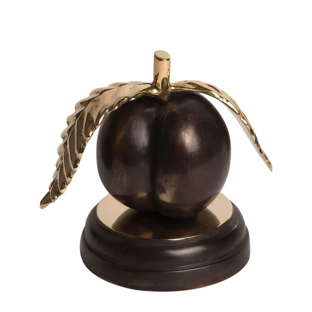 "Peach" Contemporary Bronze Sculpture