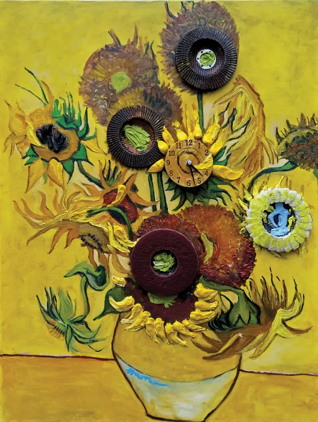 Van Gogh's Sunflower interpretation-update