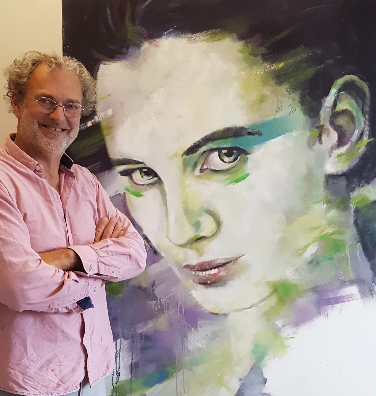 Green beauty · 2020 · 100×130 cm