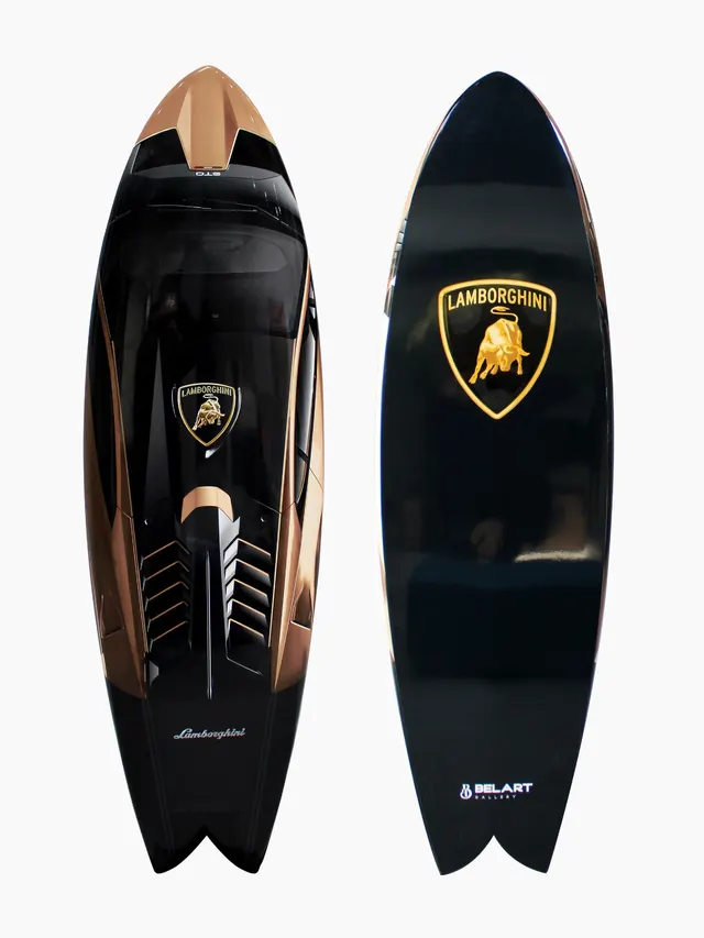 Lamborghini Huracan Surfboard