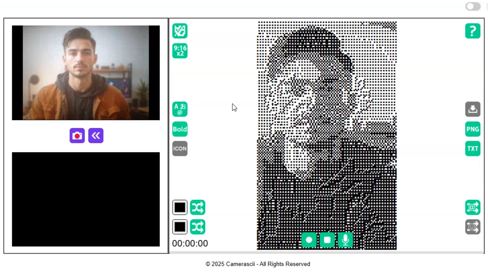Camerascii (Executable Digital Artwork) - Exclusive License