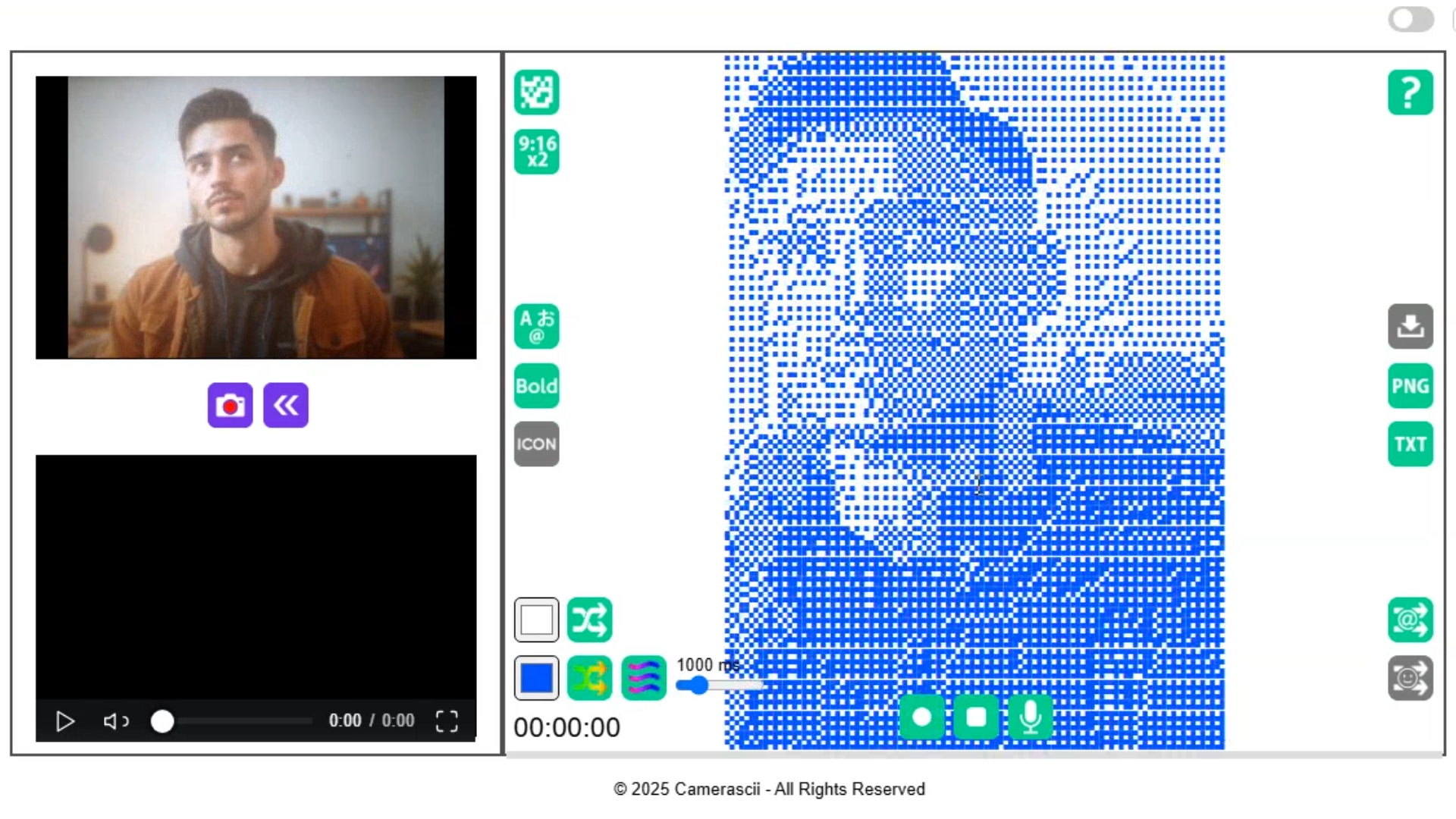 Camerascii (Executable Digital Artwork) - Exclusive License