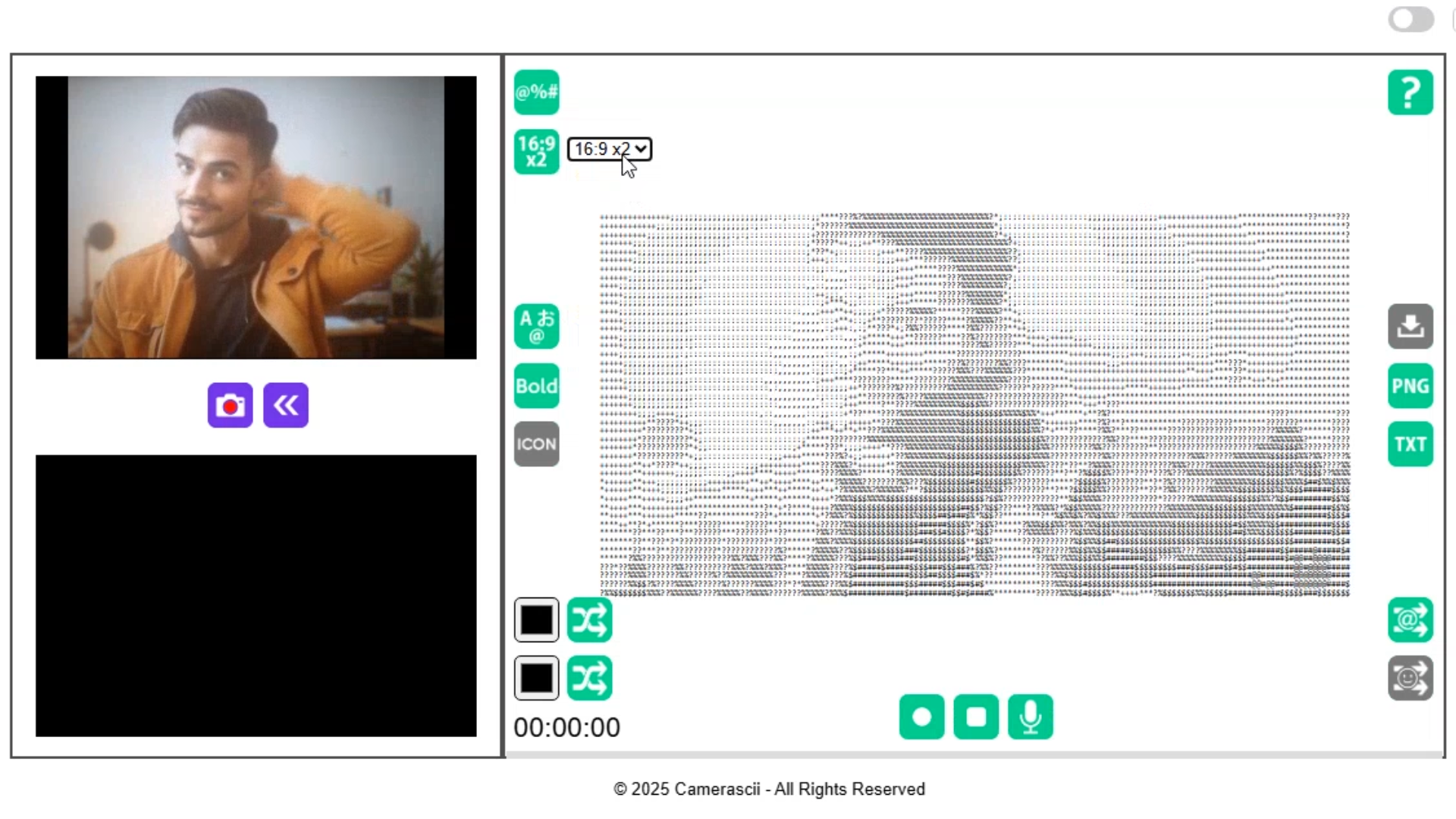 Camerascii (Executable Digital Artwork) - Exclusive License