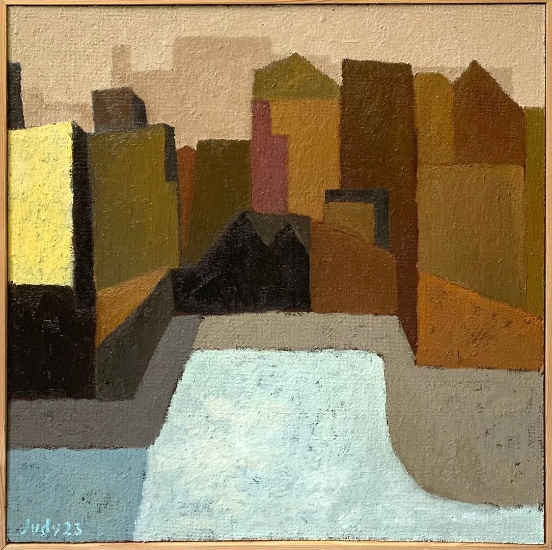 Waterside · 2023 · 60×60 cm
