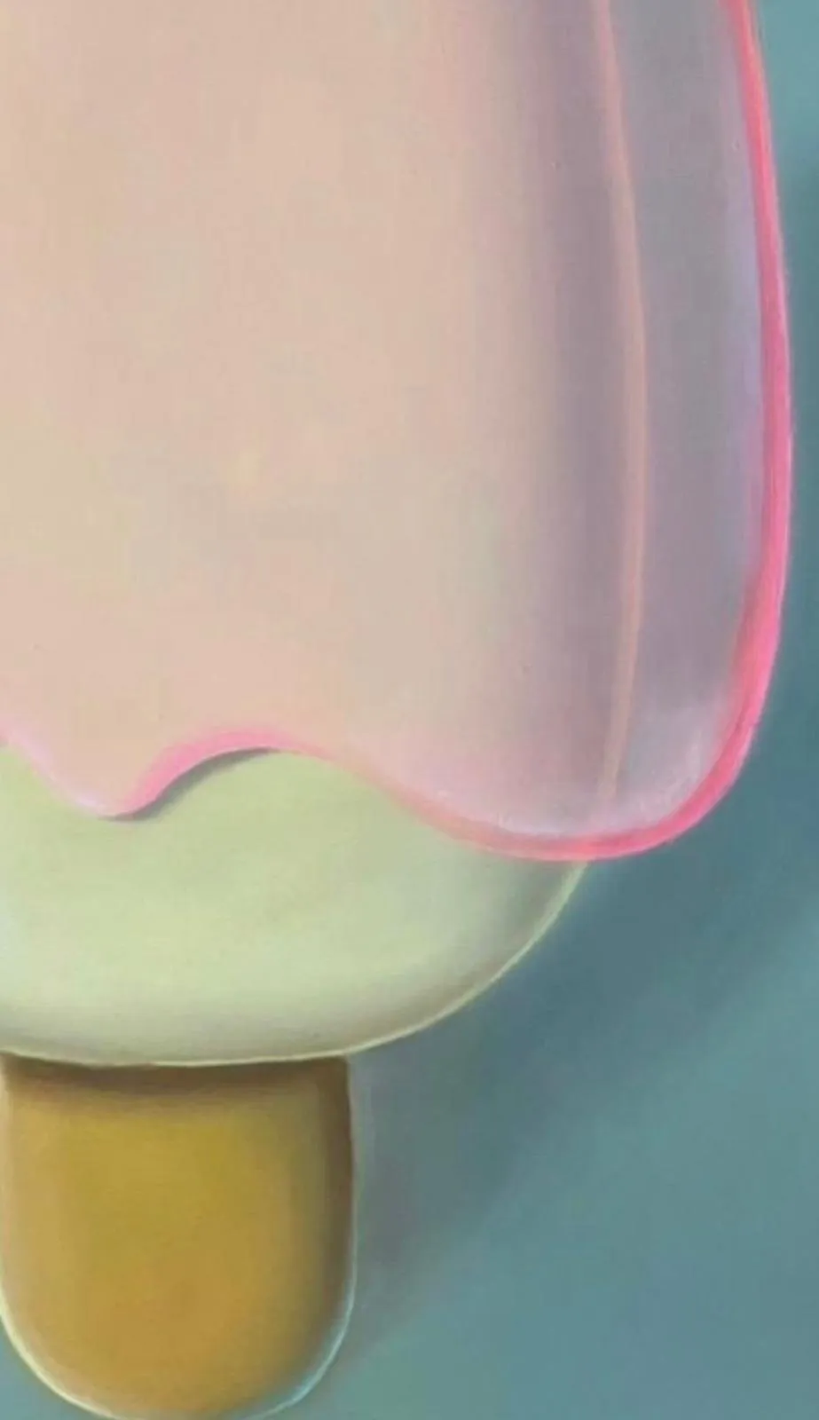 Original Nice Cream — Robert-Jan Poorter, oil on canvas — 2