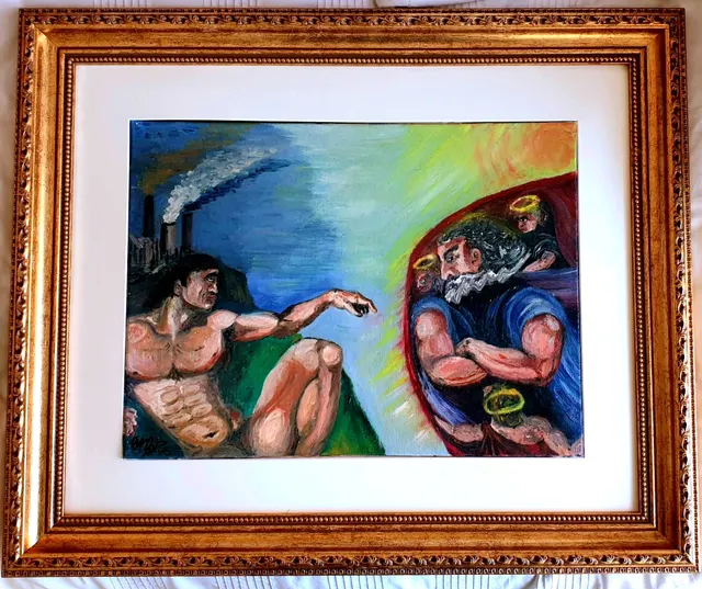 Creazione di Adamo-He's Not Adam He's A Very Naughty Boy, High Renaissance Glory