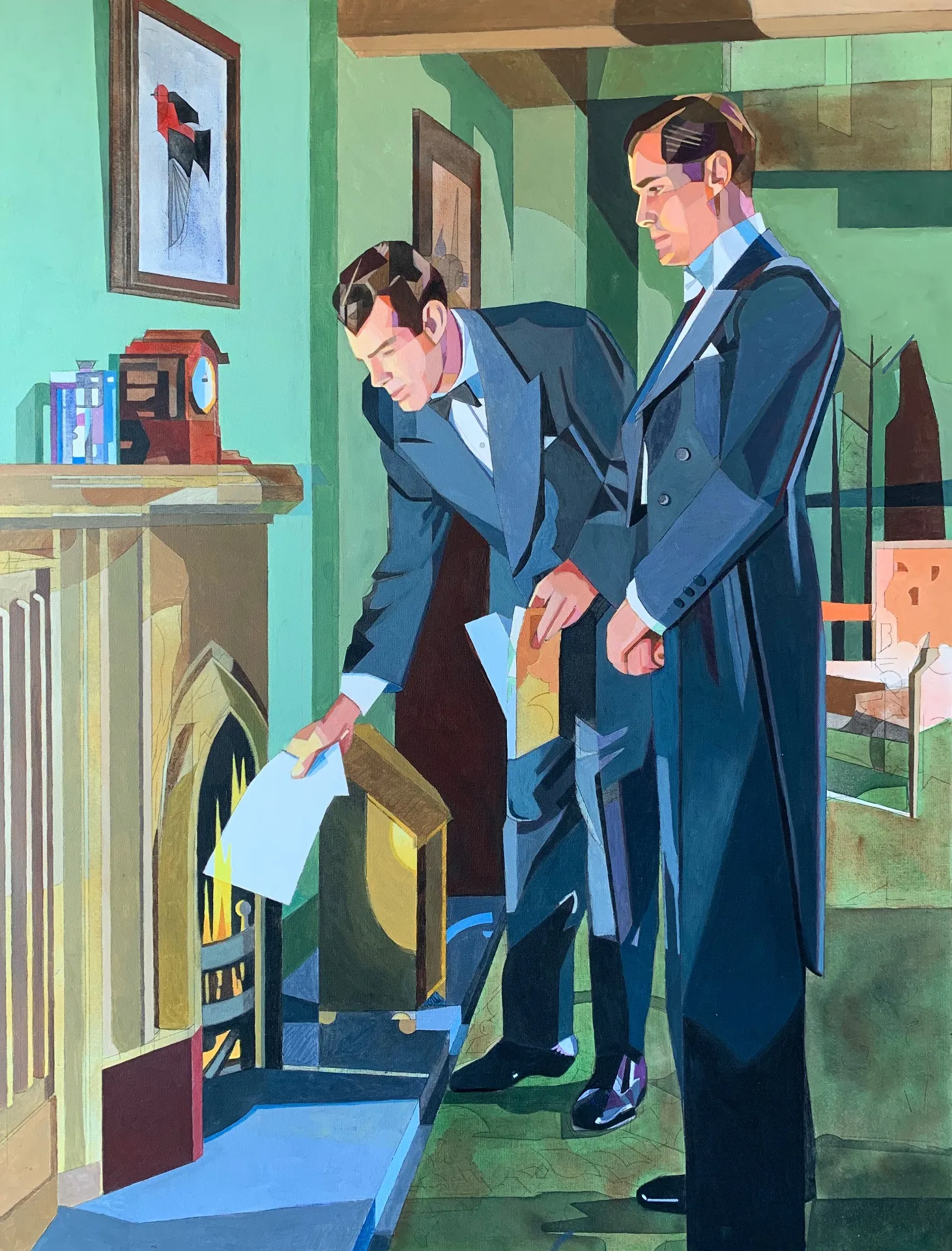 Evidence · 2021 · 91.4×121.9 cm