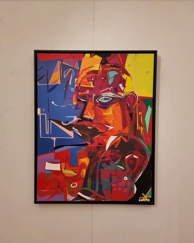 une figure de couleur