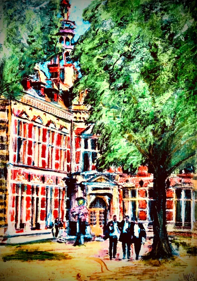 Utrecht postcard & poster series V | Academiegebouw