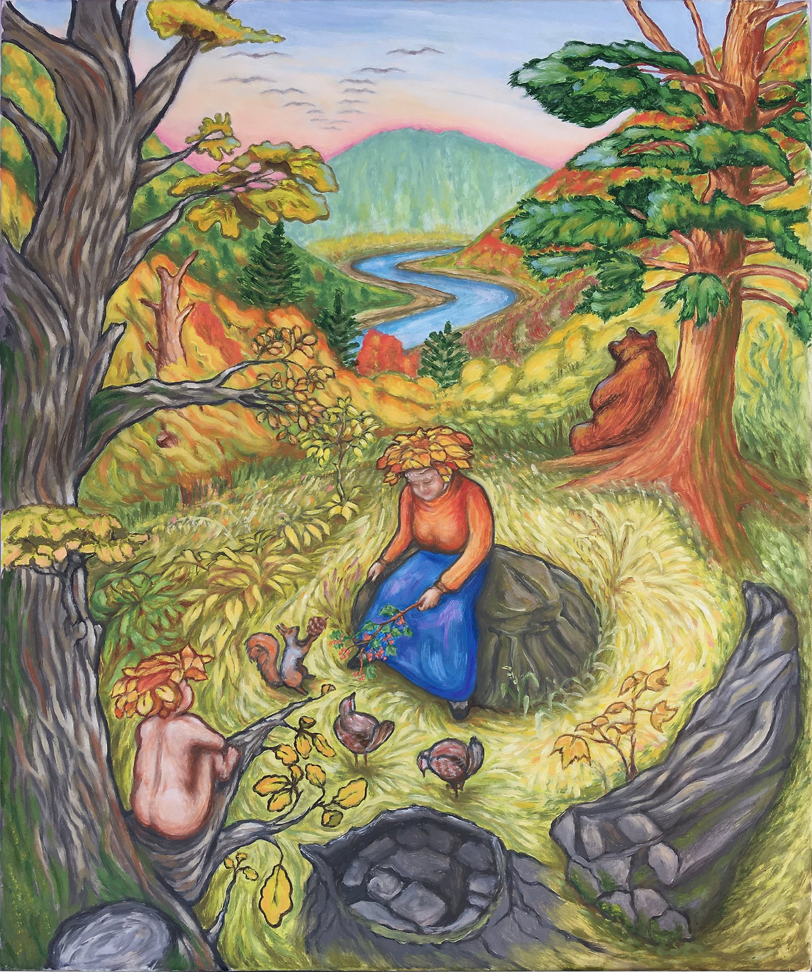 Grandma's autumn