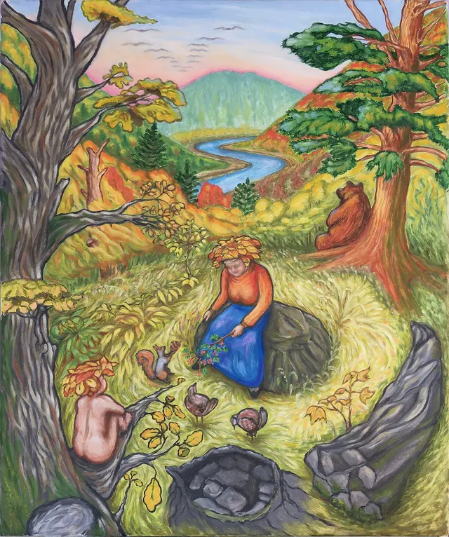 Grandma's autumn