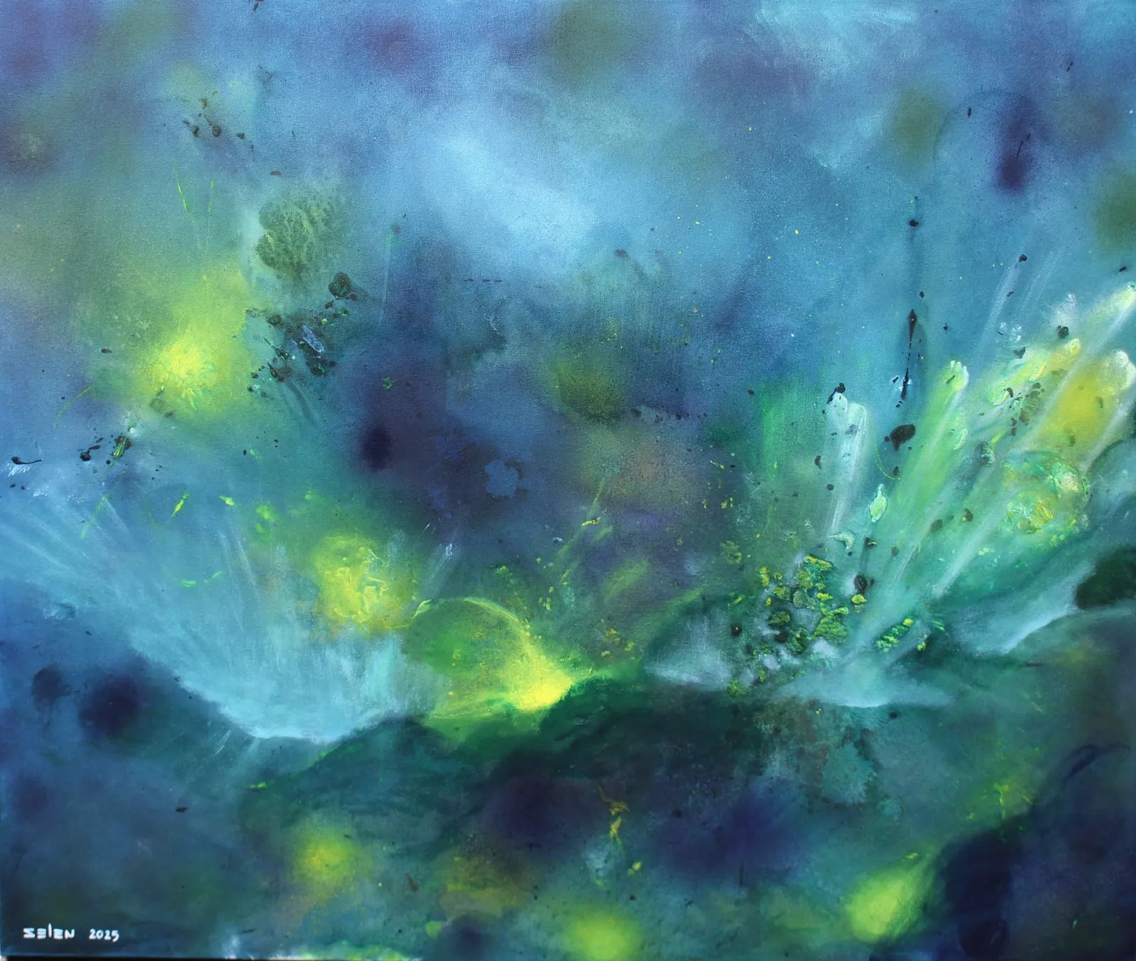 Once upon a time · 2025 · 120×100 cm