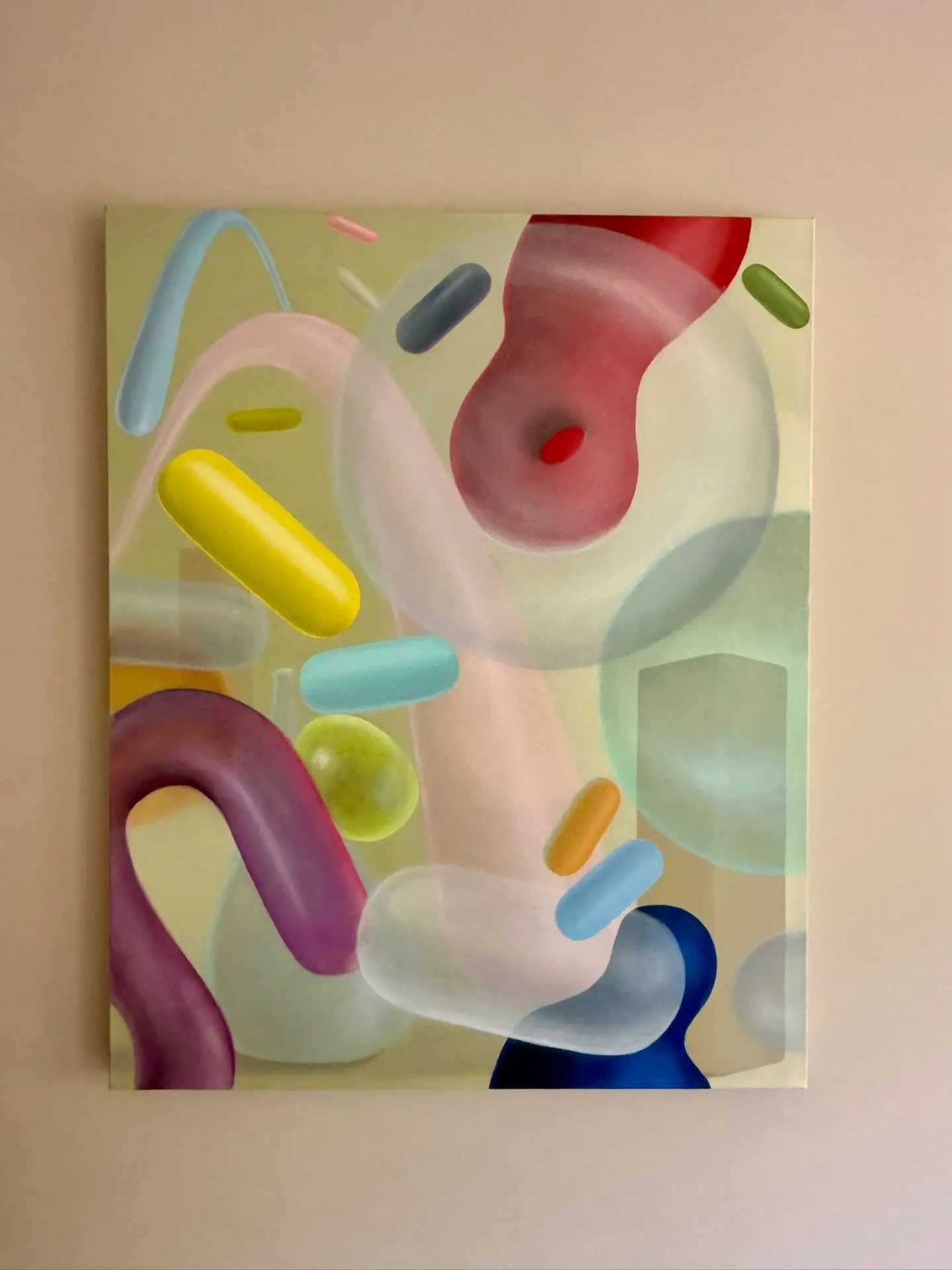 Floating Robjects — Robert-Jan Poorter, oil paint — 2