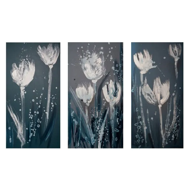 Modern art Flower Mania · 2008 · 40×80 cm