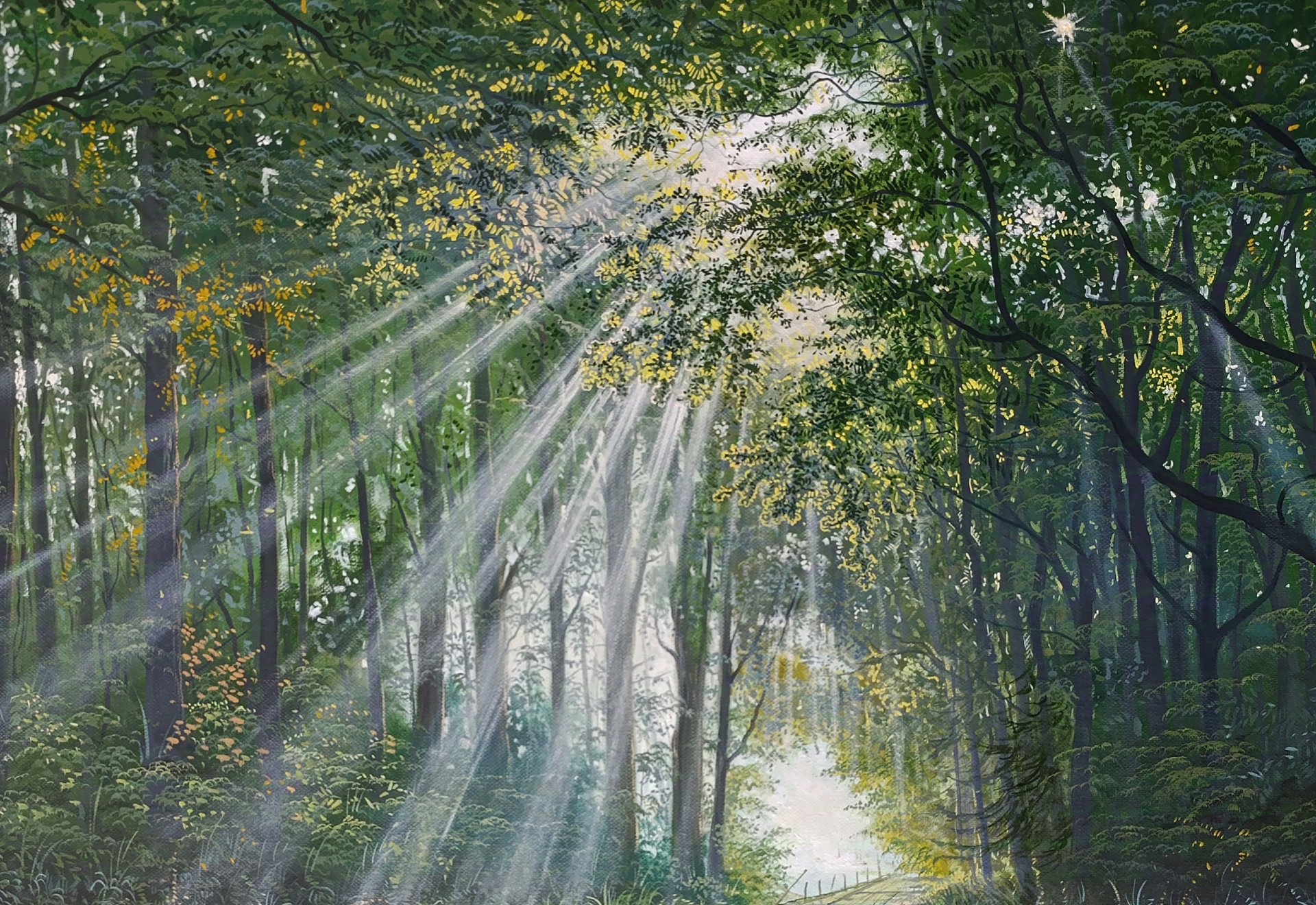Sunlit Path