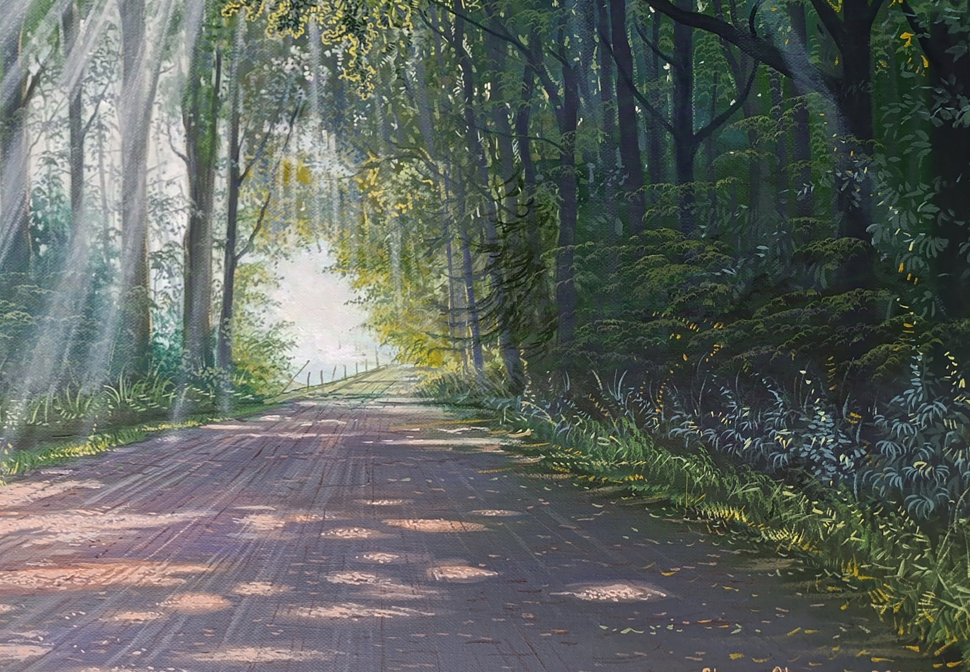 Sunlit Path
