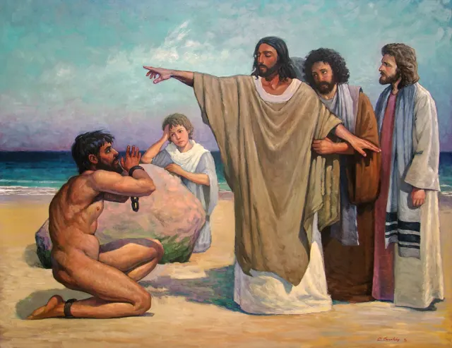 Jesus sends legion away