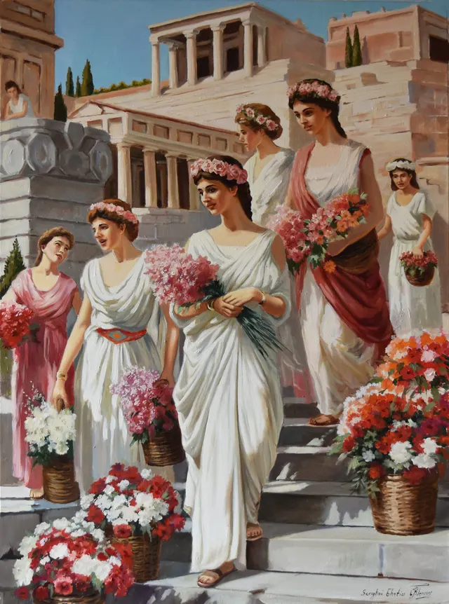 The flower sellers of ancient Rome