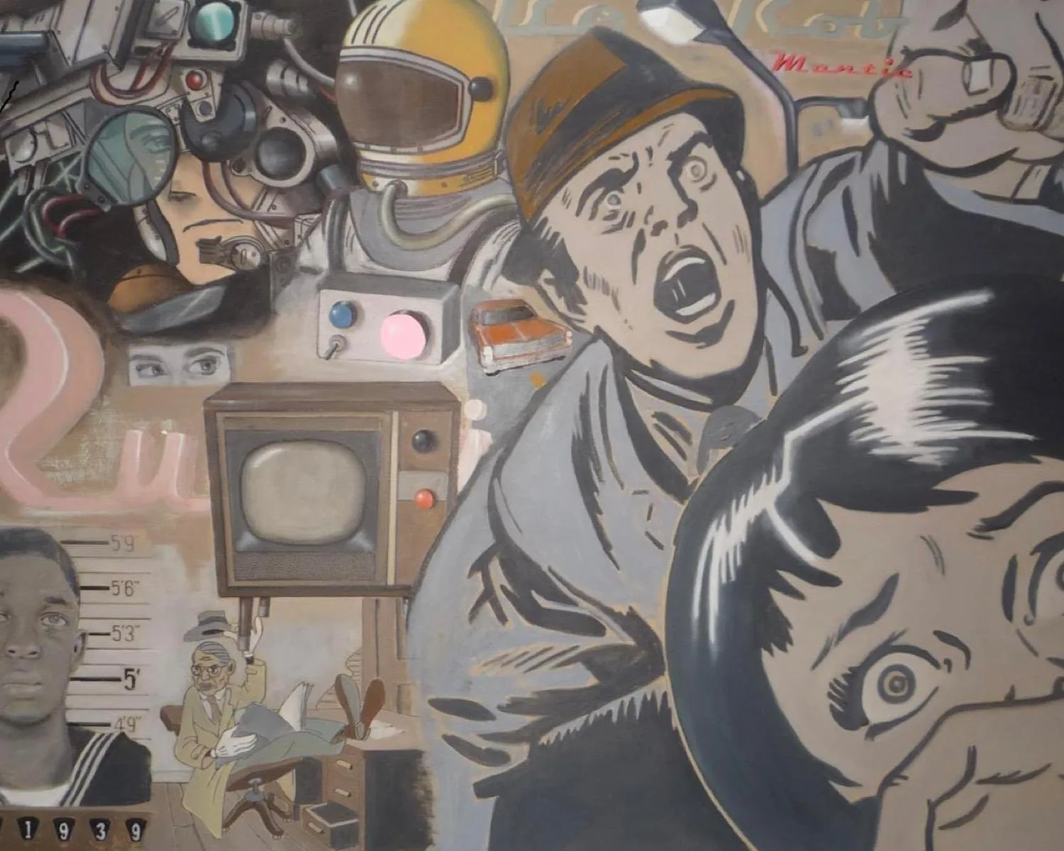 Das Ende einer Kindheit — Robert-Jan Poorter, oil on canvas — 2