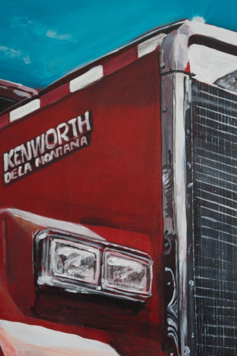 Red truck