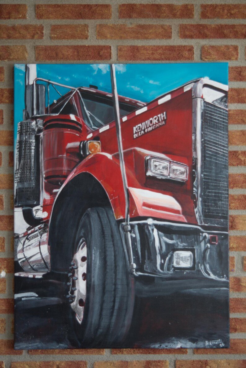 Red truck