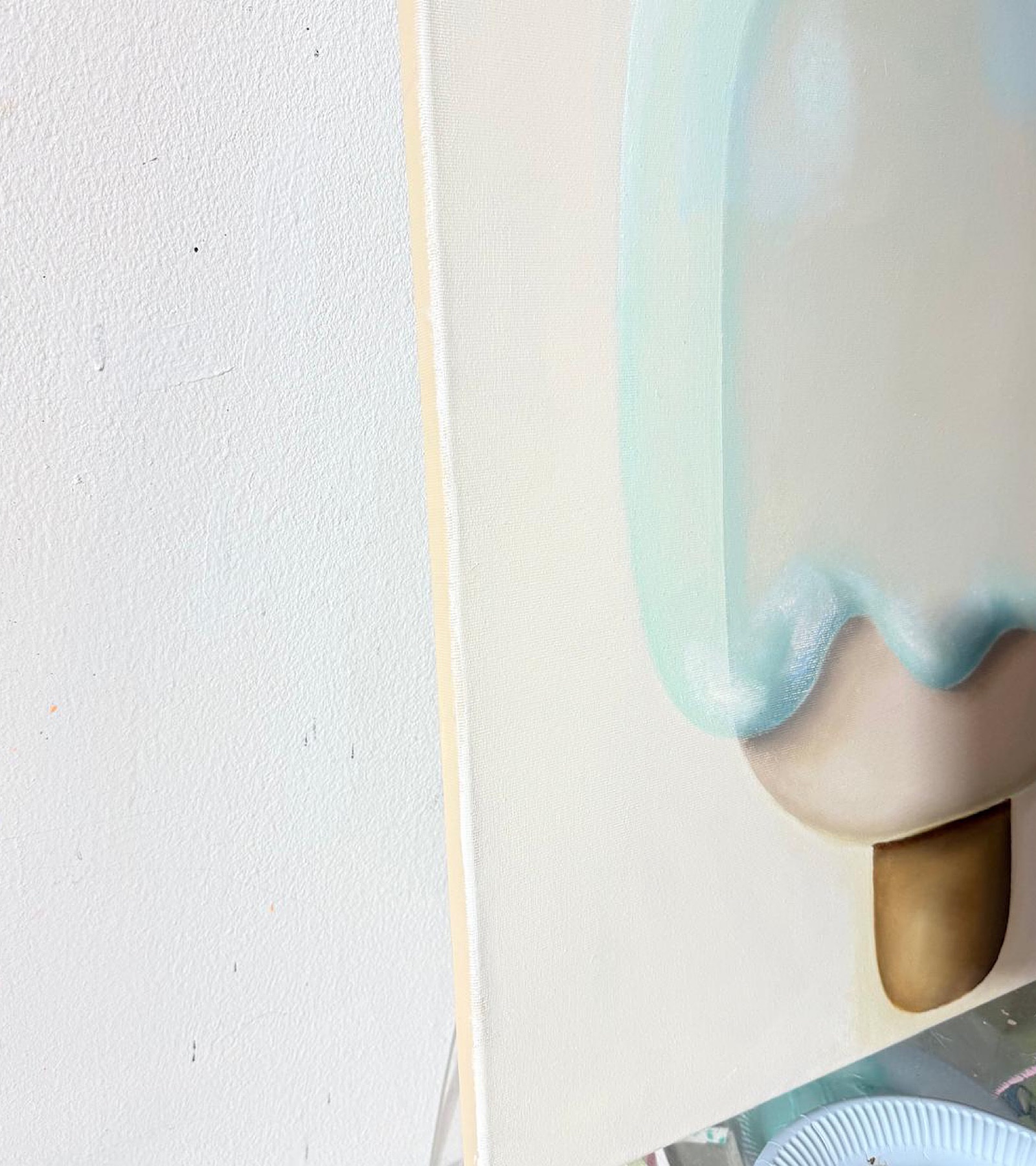 Soft Blue in Green NiceCream