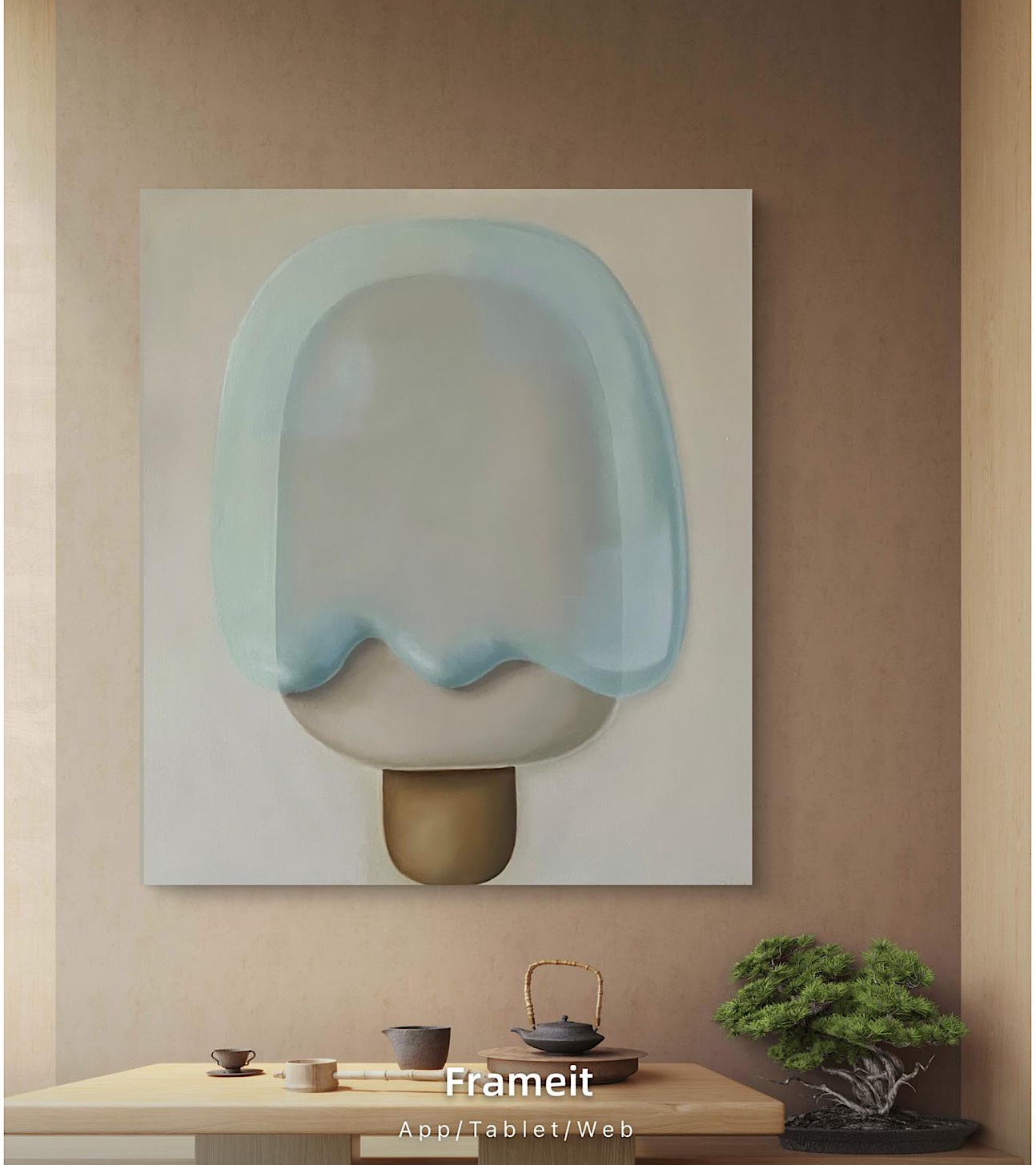Soft Blue in Green NiceCream