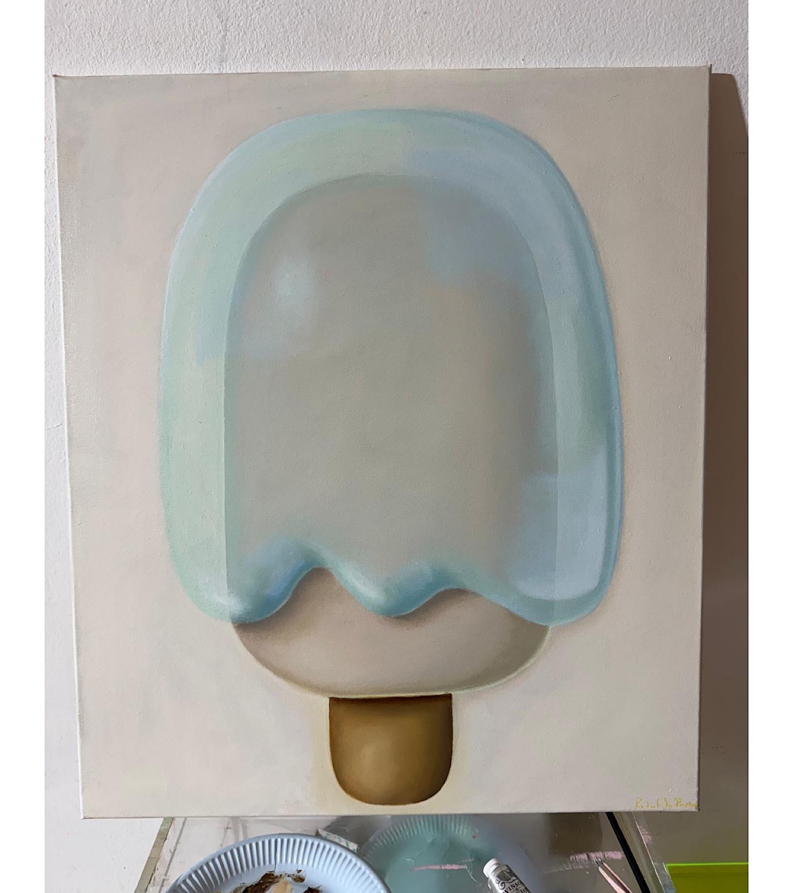 Soft Blue in Green NiceCream