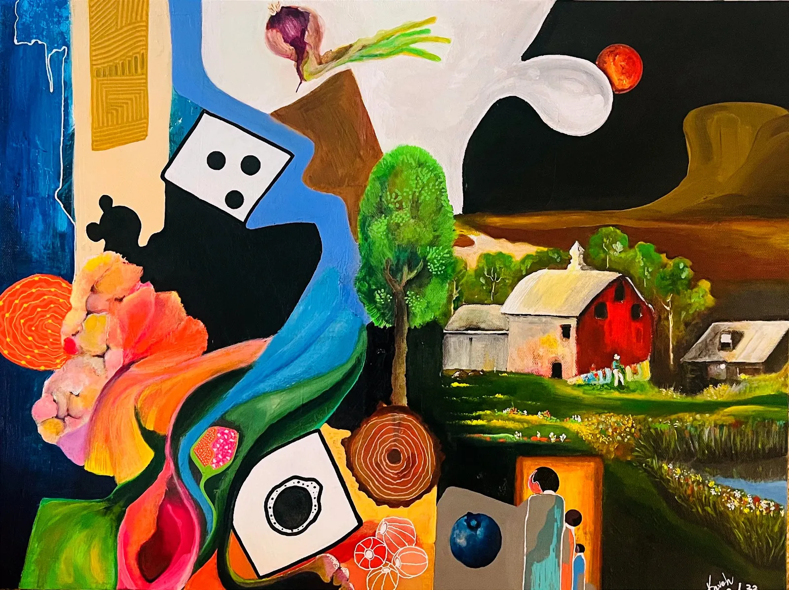 Abstract-3 (Farmhouse)