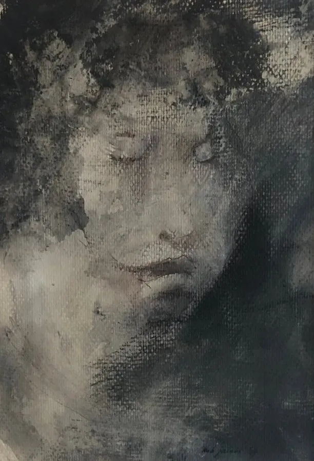 Into the Dark · 2017 · 32×42 cm