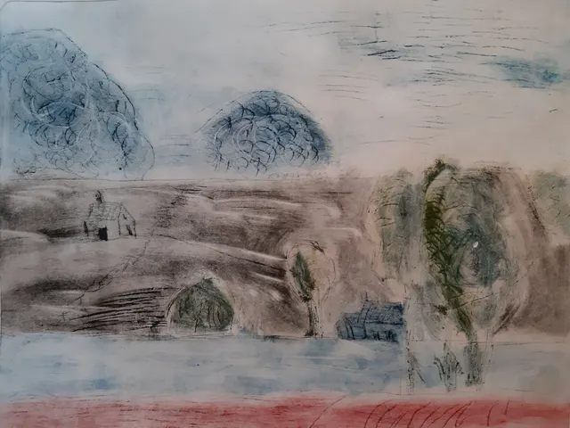 Dorpje aan de rivier