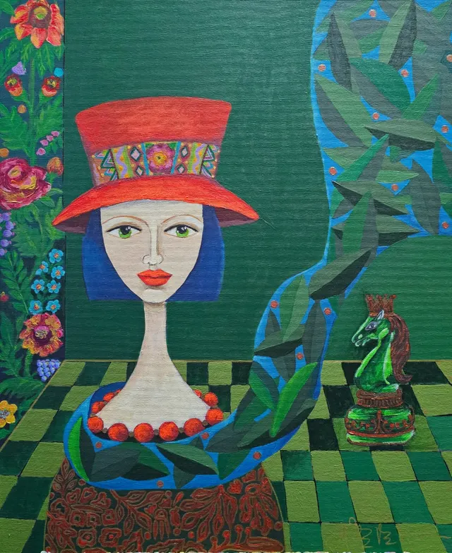The Queen in the Green Tower