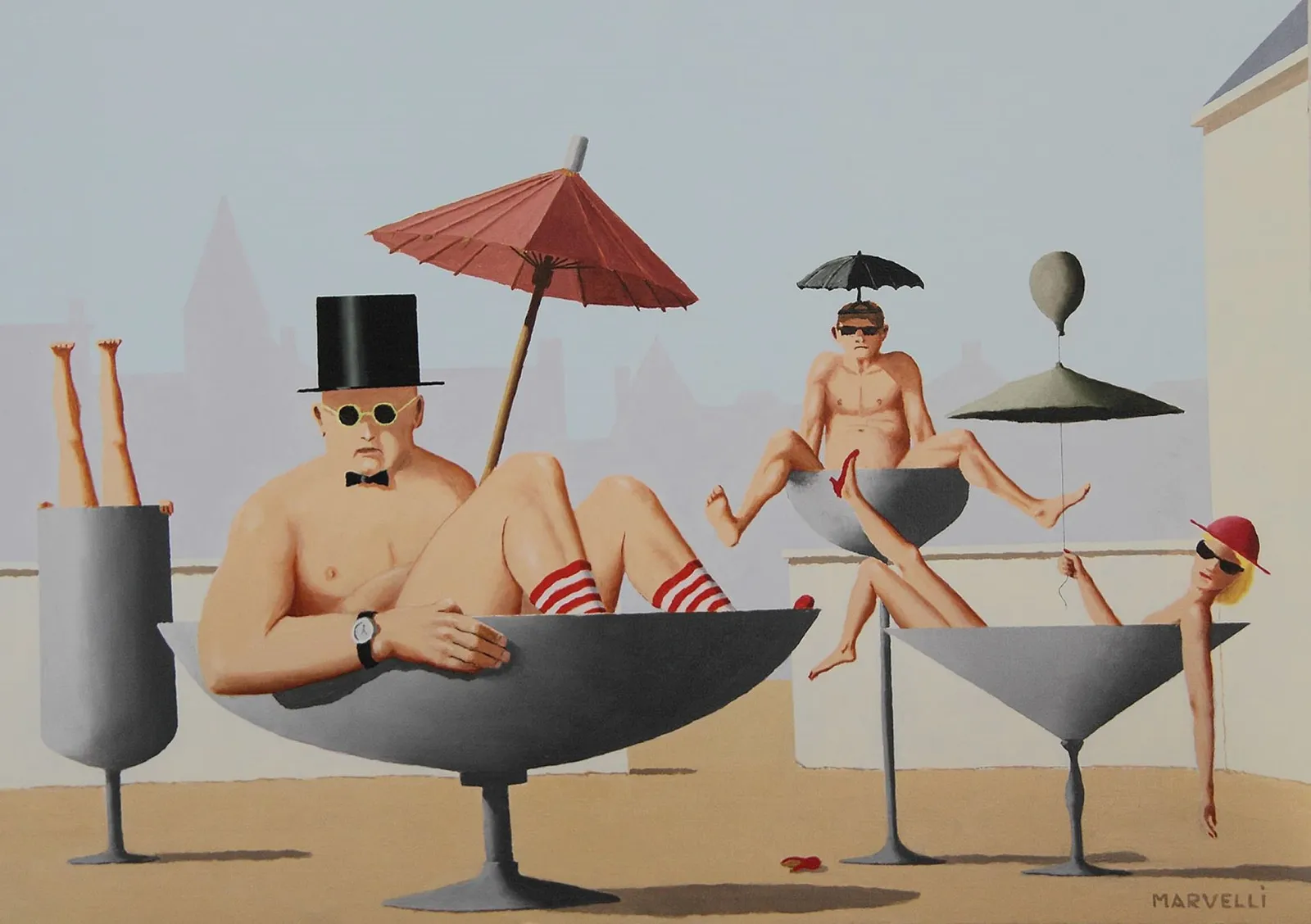 Coupe soleil  - HD Finish on aluminium · 2020 · 86×61 cm