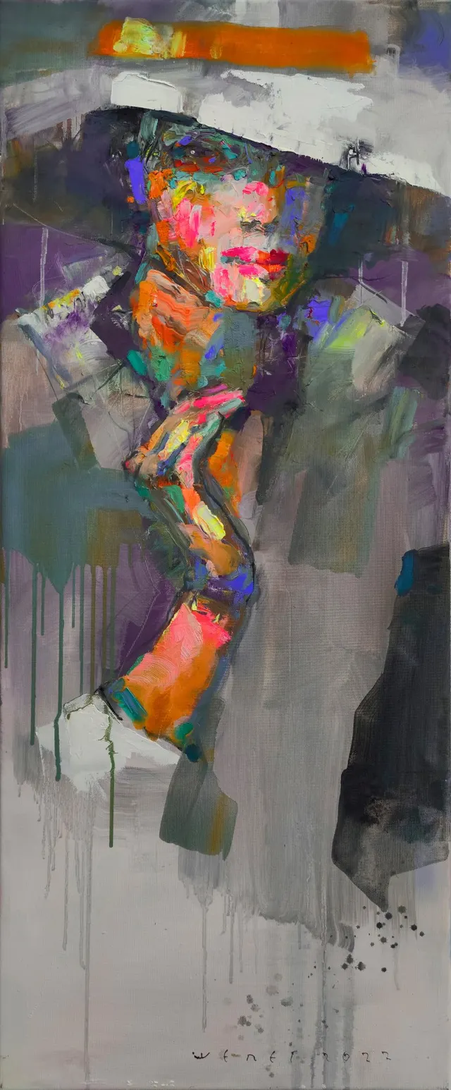 SERIES OF PAINTINGS "SUMMER VIBES" "FIRST FEELING"