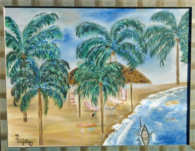 Palmenstrand / Palm beach