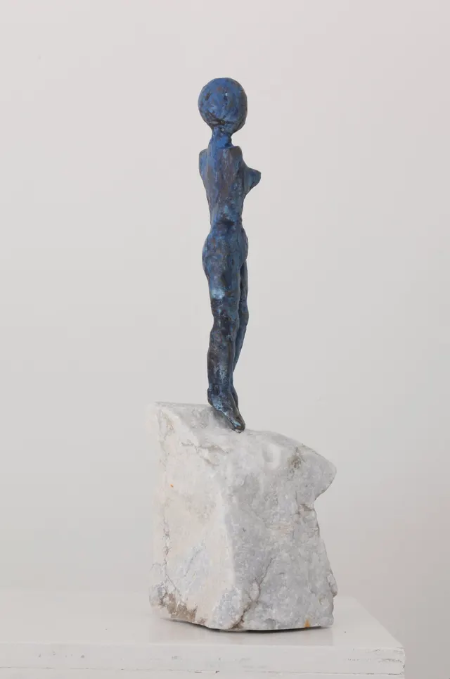 blauw naaktje