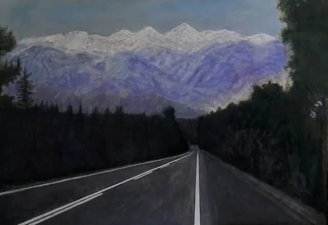 Road to White Mountains