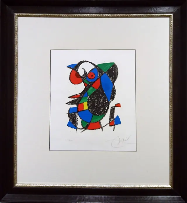 Plate no. 13 from 'Joan Miró - Der Lithograph II'
