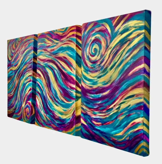 River of Life - Triptych