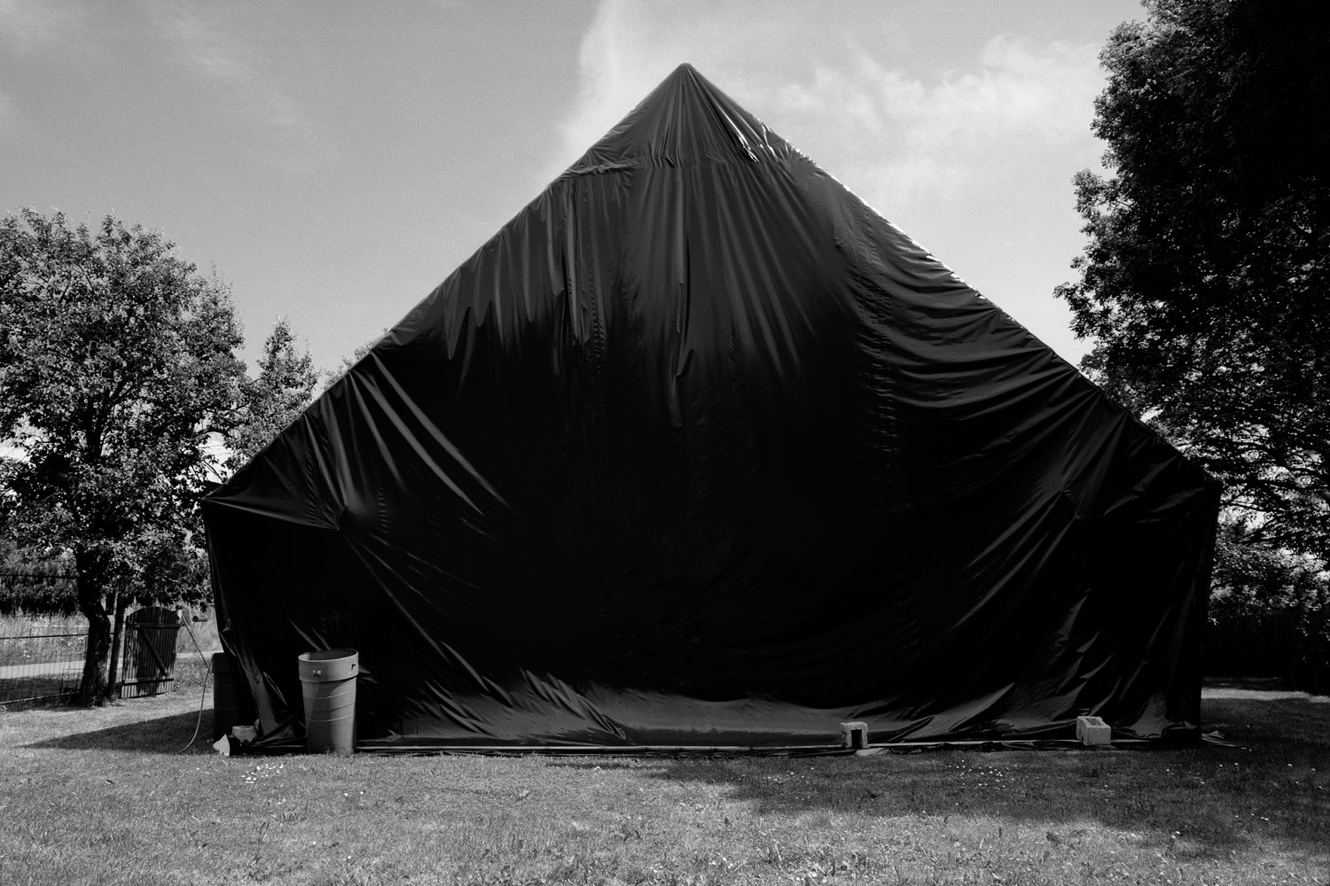 The Black Covered House